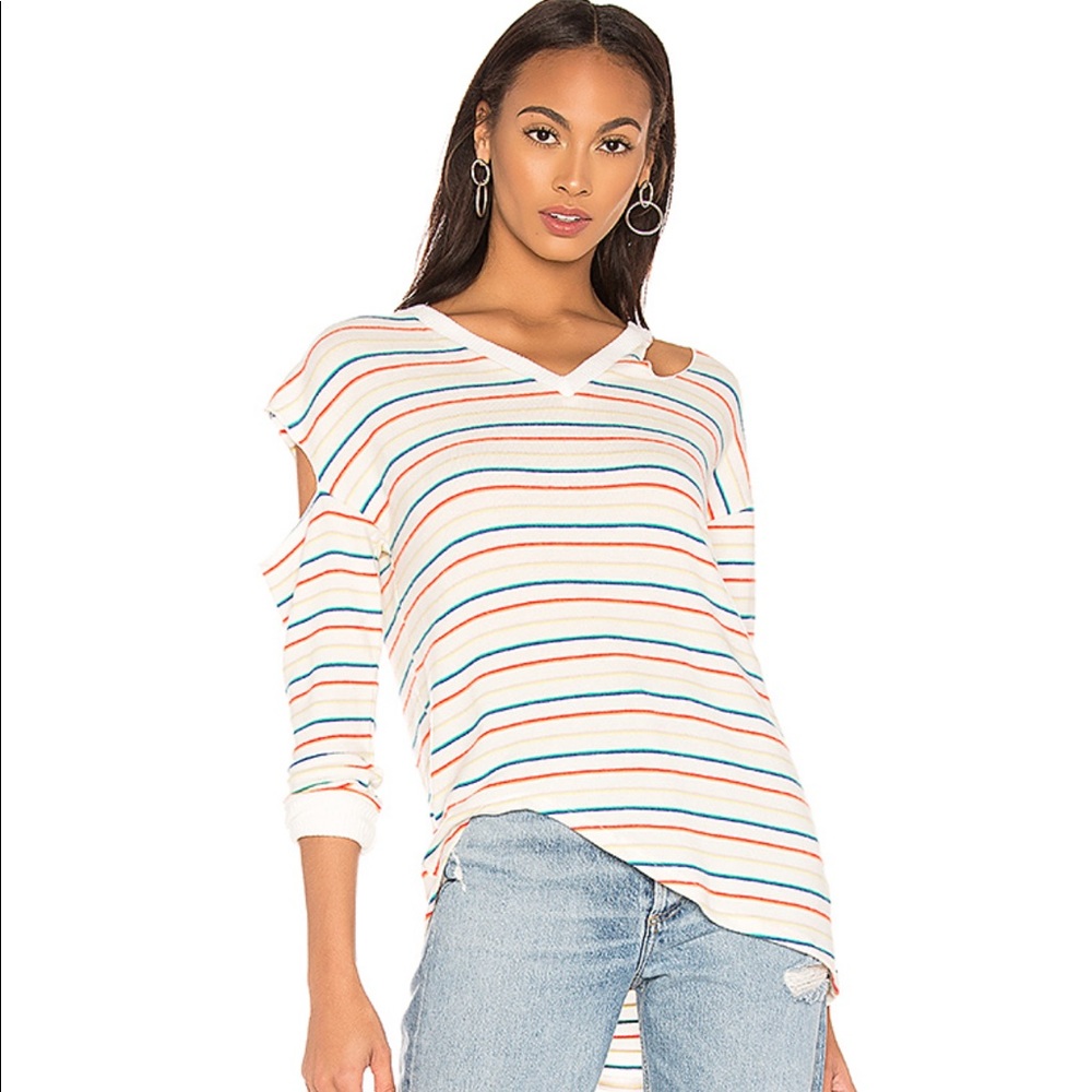 LNA- Brushed Sky Sweater